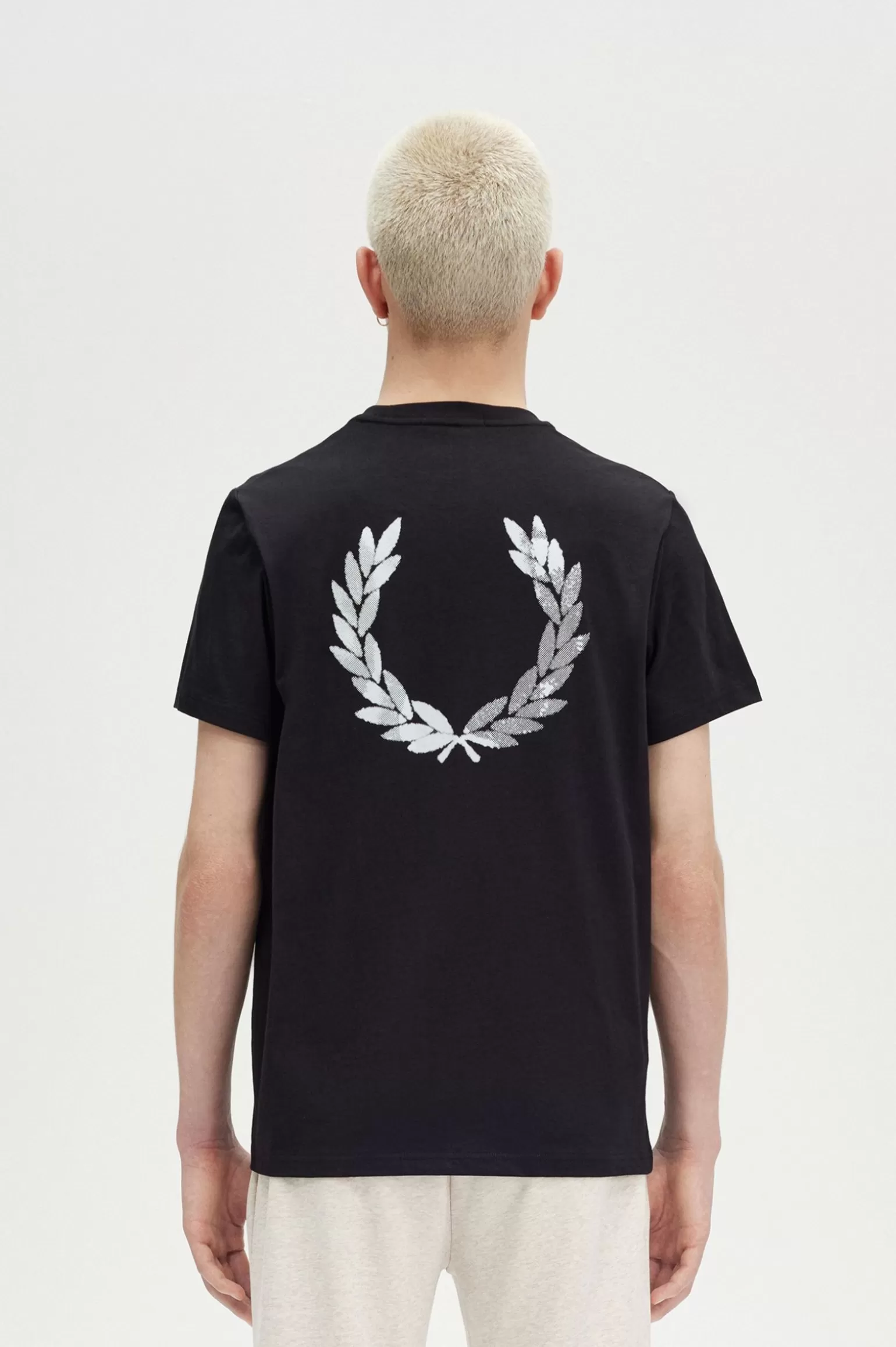 T-Shirts^Fred Perry Advantage Perry T-Shirt Schwarz