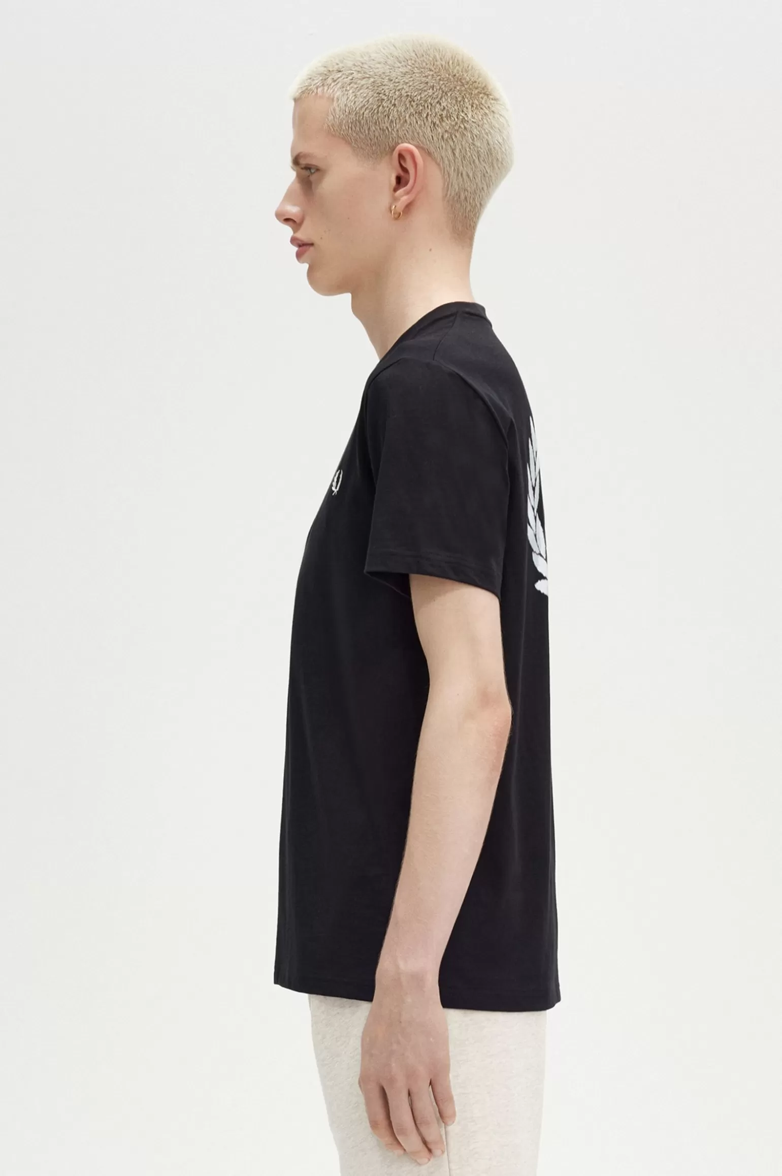 T-Shirts^Fred Perry Advantage Perry T-Shirt Schwarz