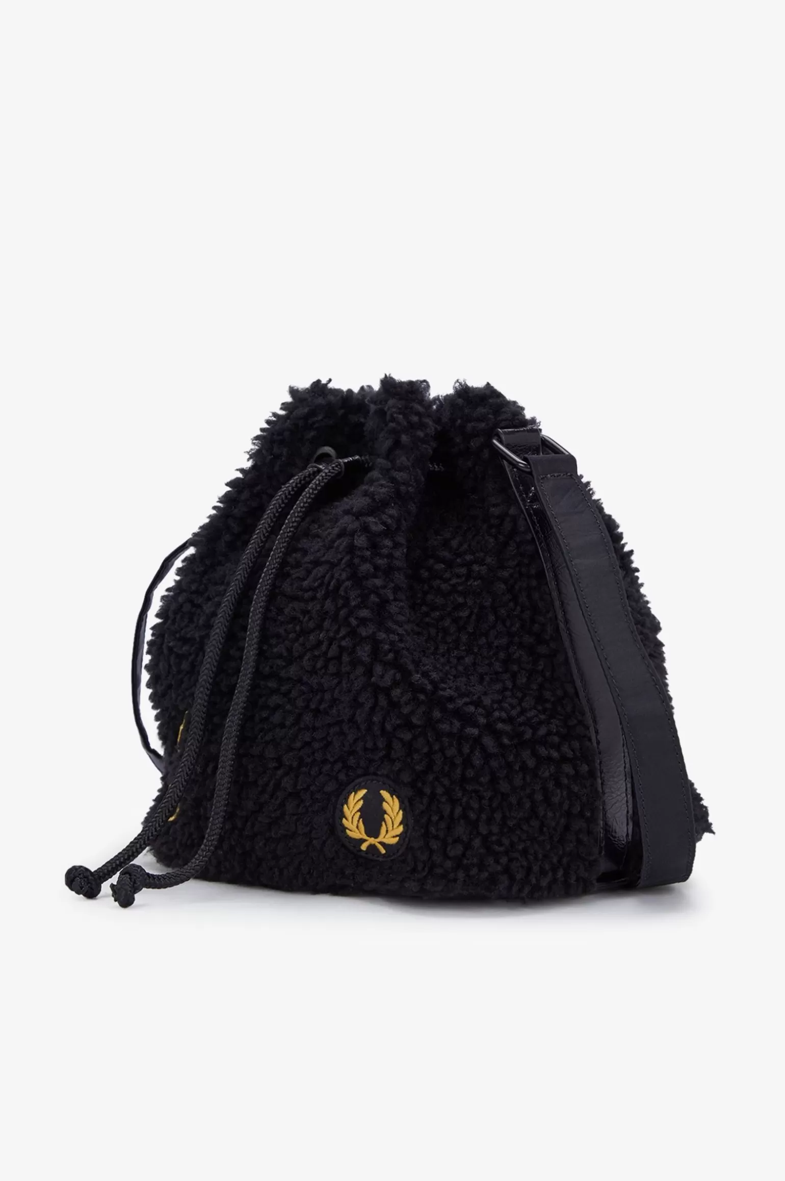 Accessoires | Accessoires^Fred Perry Amy Mini-Beuteltasche Mit Borg-Fleece Schwarz