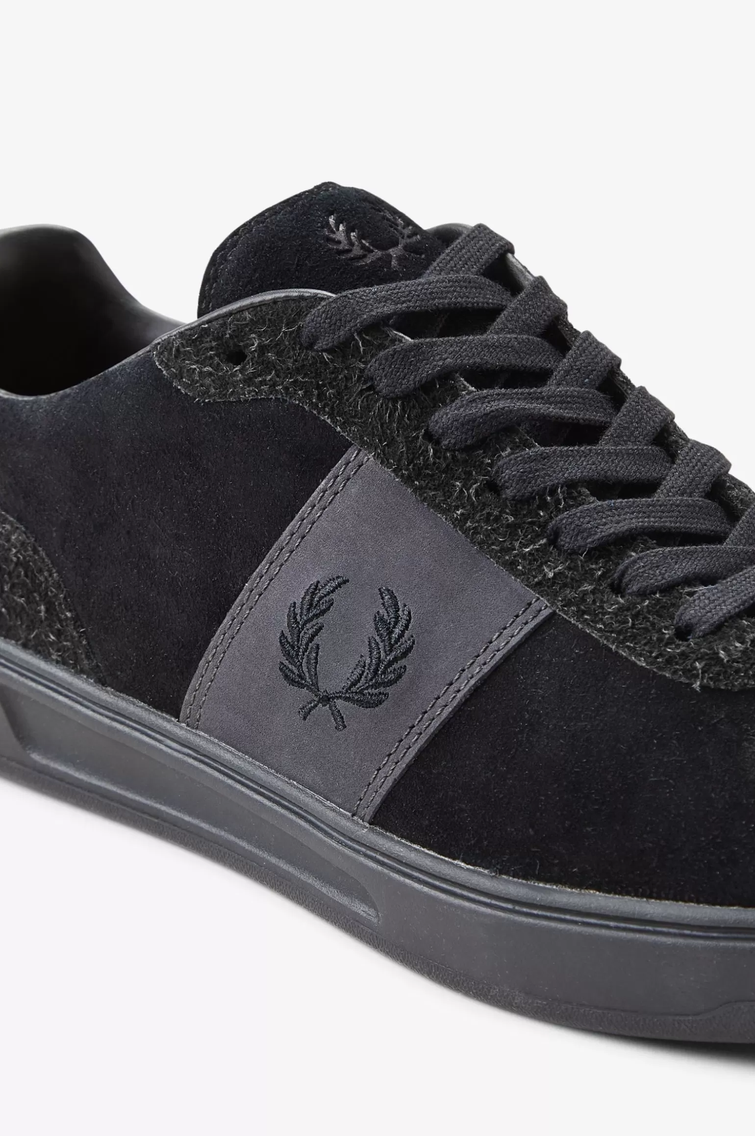 Schuhe | Schuhe^Fred Perry B4 Schwarz / Ankergrau