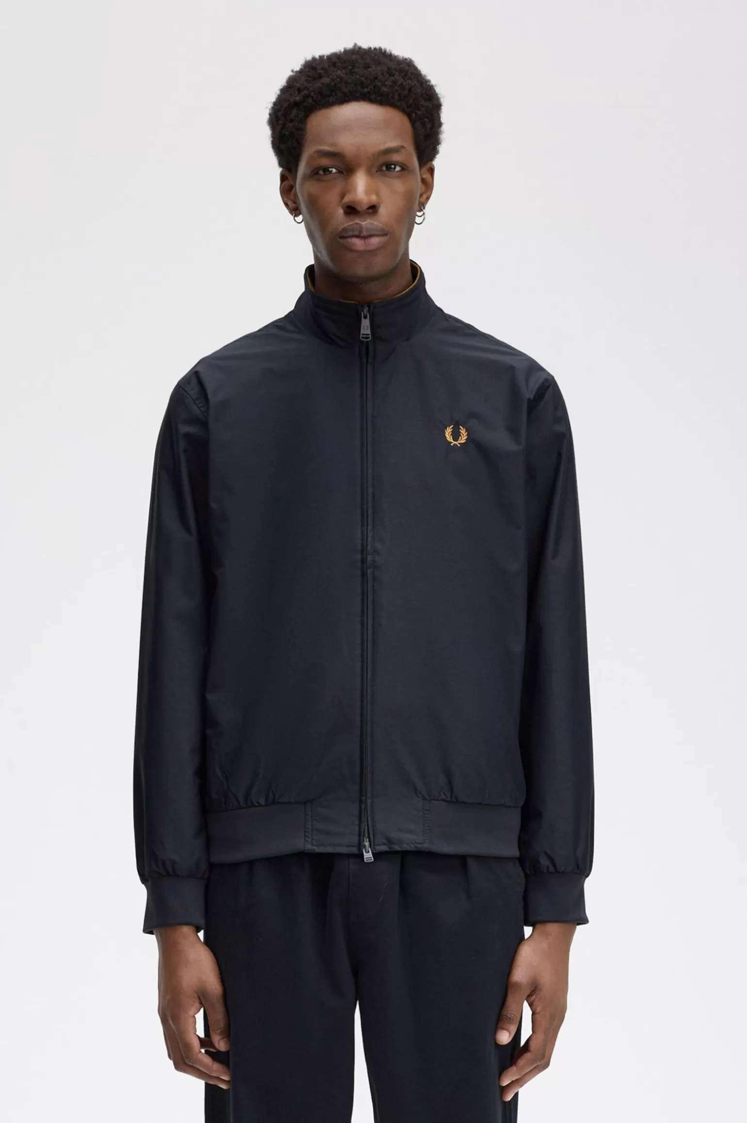 Mäntel und Jacken^Fred Perry Brentham Jacke Marineblau