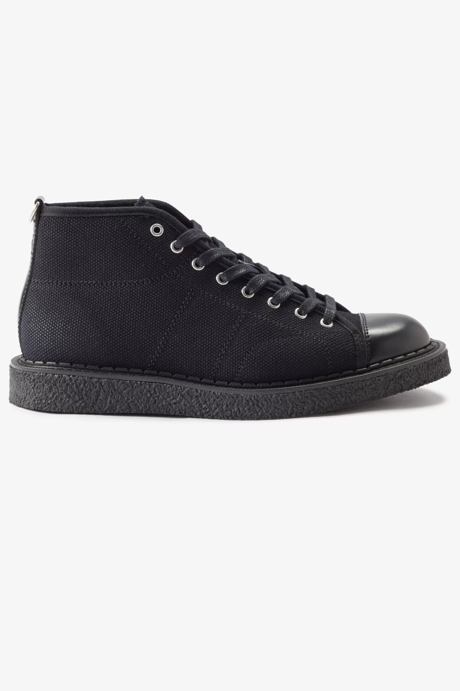 Schuhe | Schuhe^Fred Perry Canvas Monkey-Stiefel Schwarz