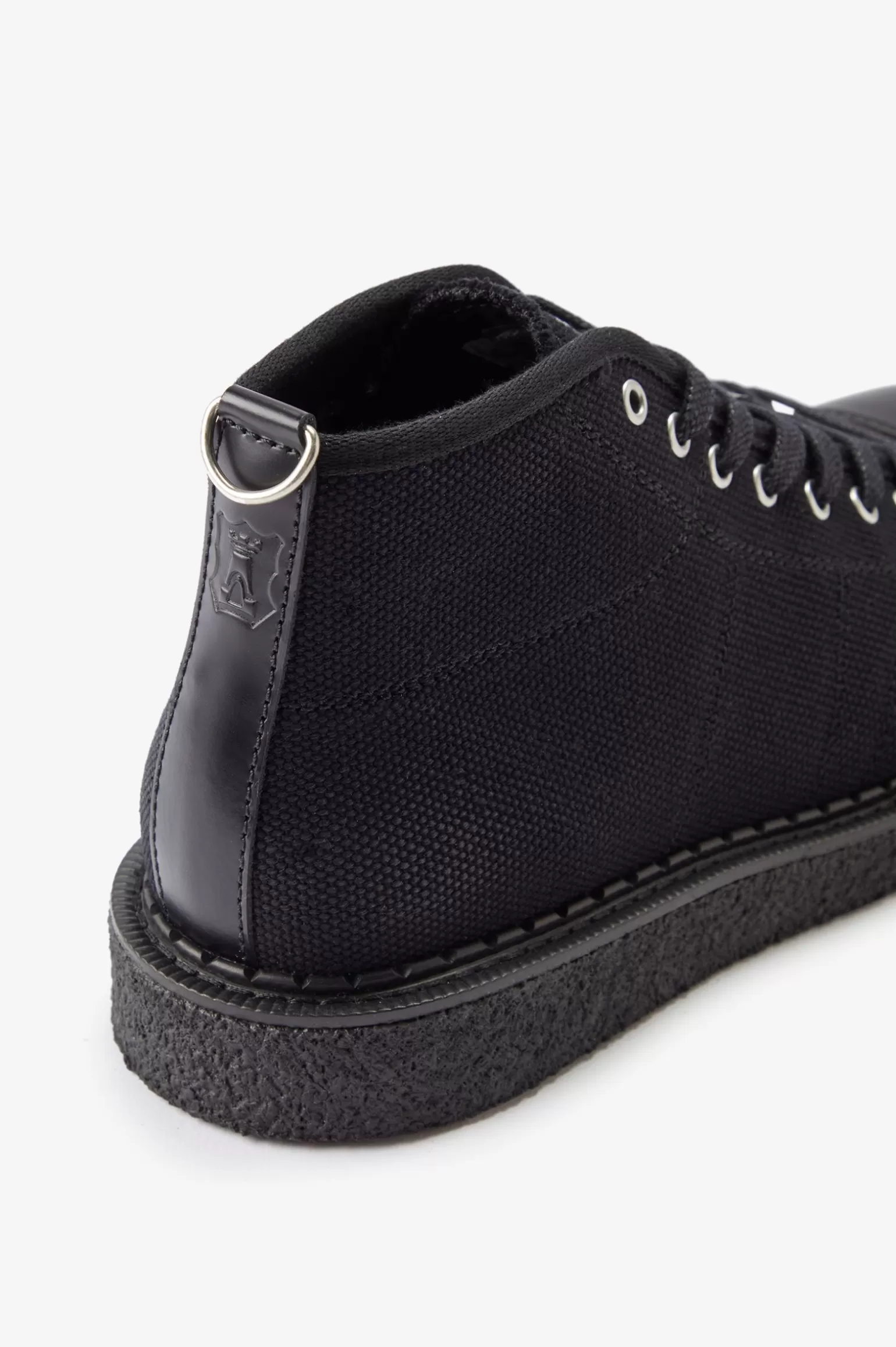 Schuhe | Schuhe^Fred Perry Canvas Monkey-Stiefel Schwarz