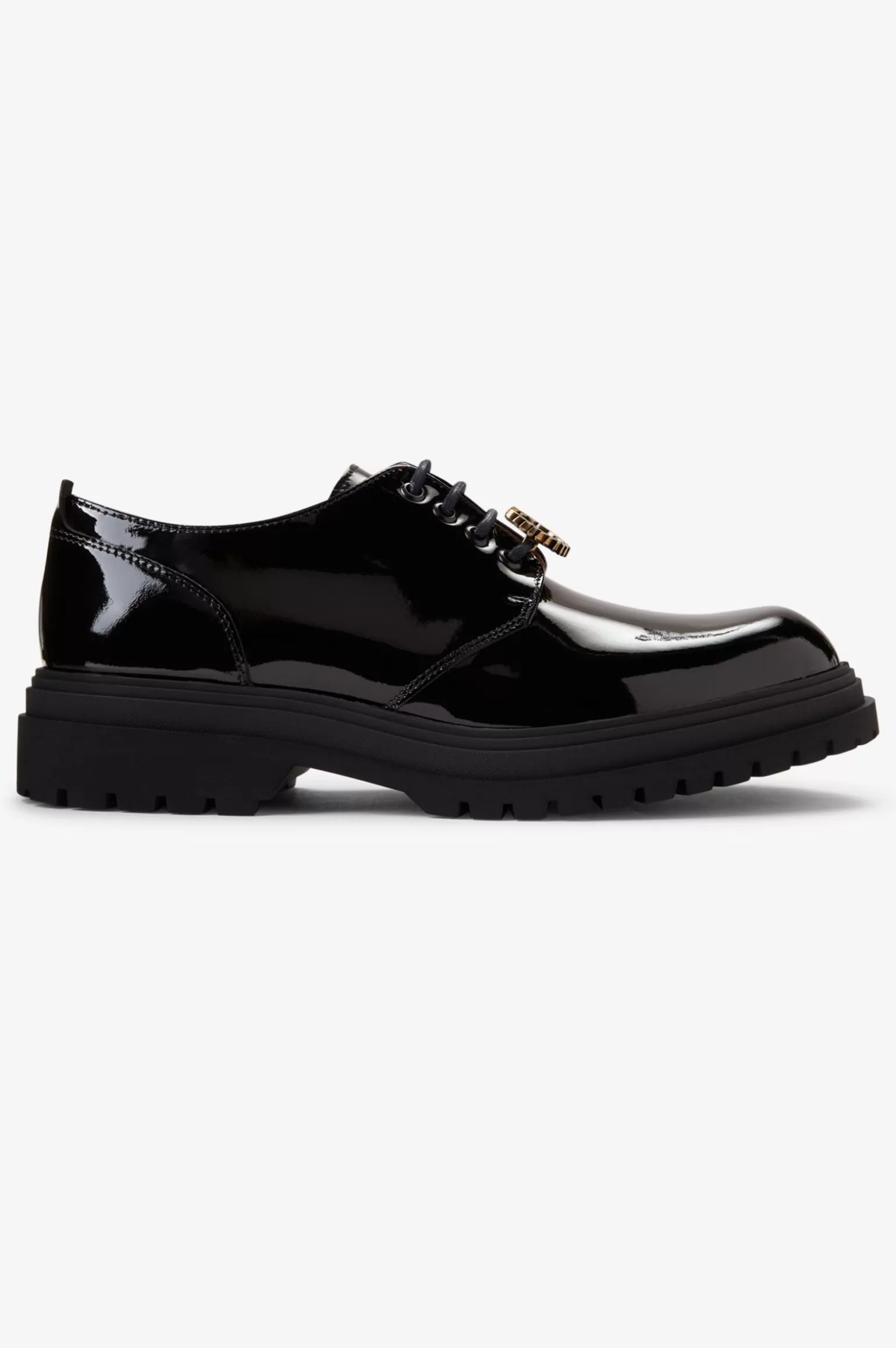 Schuhe | Schuhe^Fred Perry Derby Aus Lackleder Schwarz