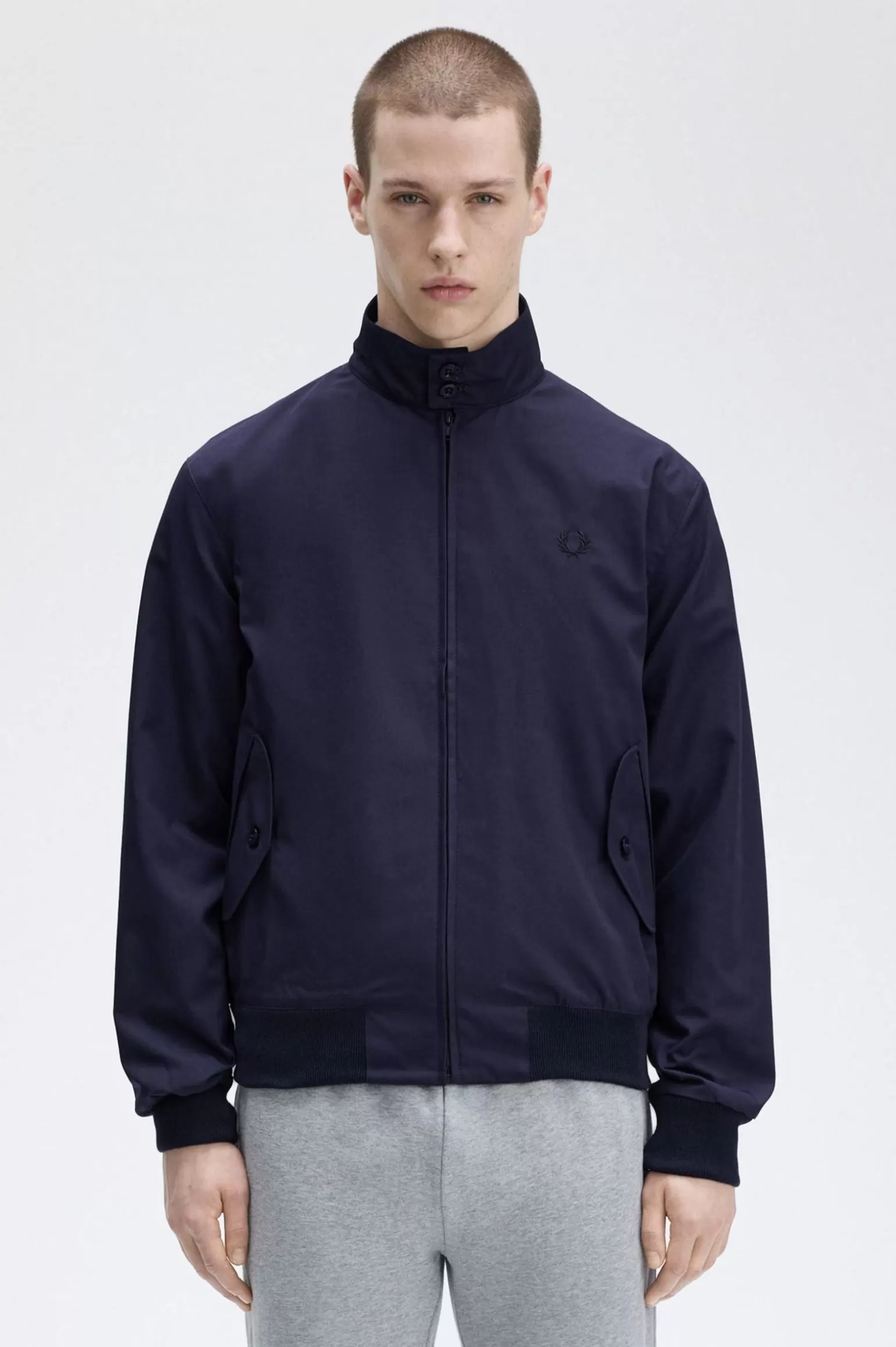 Mäntel und Jacken^Fred Perry Harrington-Jacke Marineblau