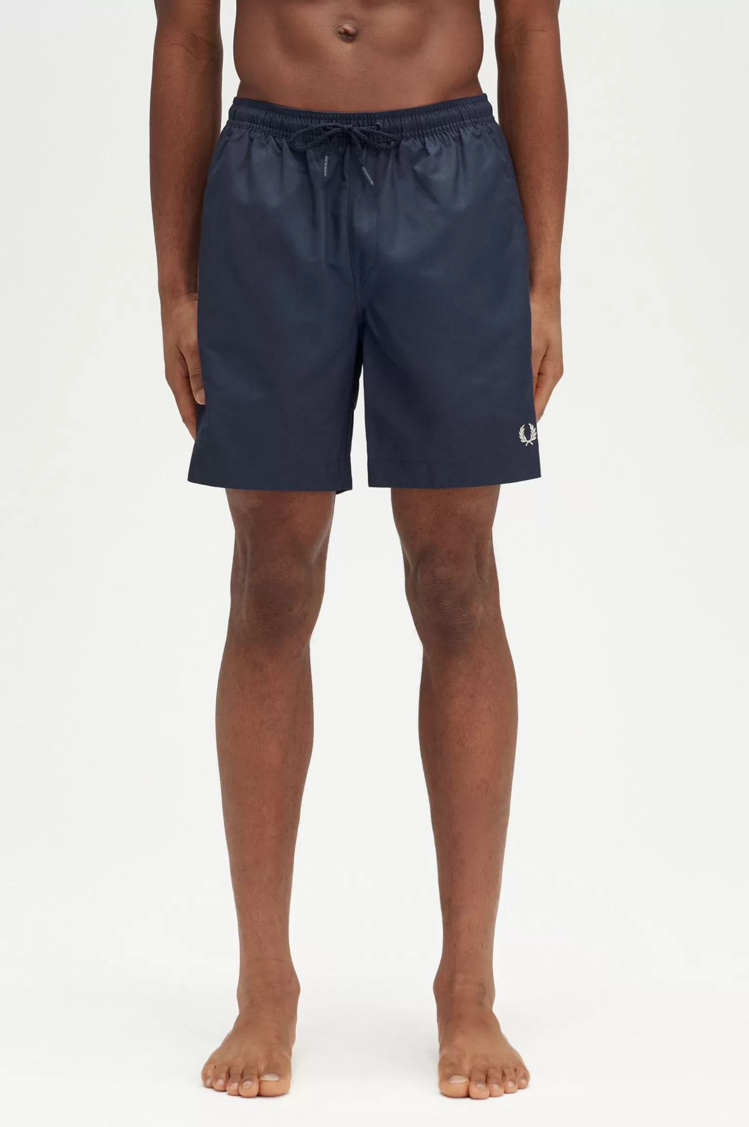 Shorts^Fred Perry Klassische Badeshorts Marineblau