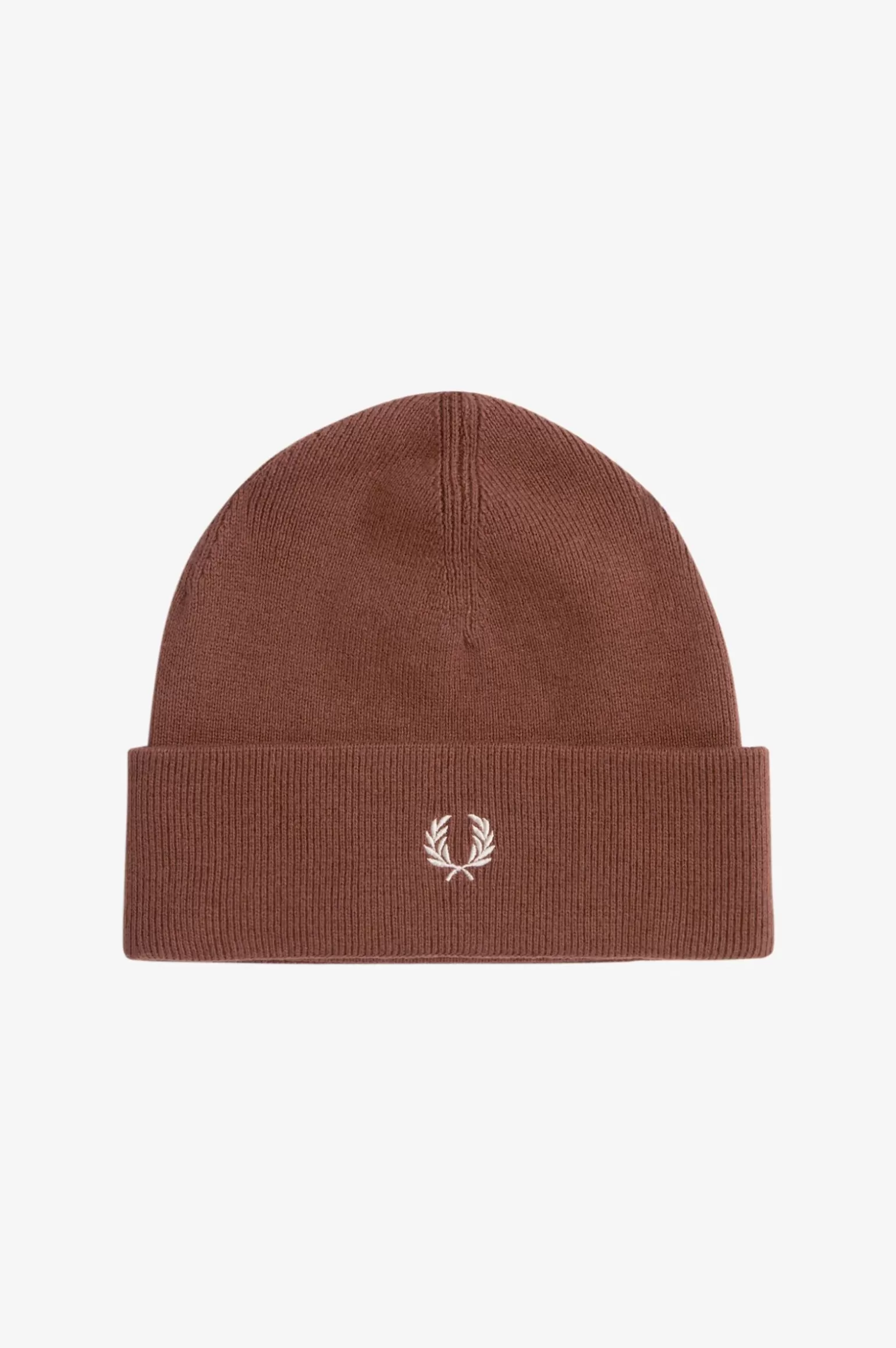 Accessoires | Accessoires^Fred Perry Klassische Beanie-Mütze Whiskybraun / Porridge Meliert