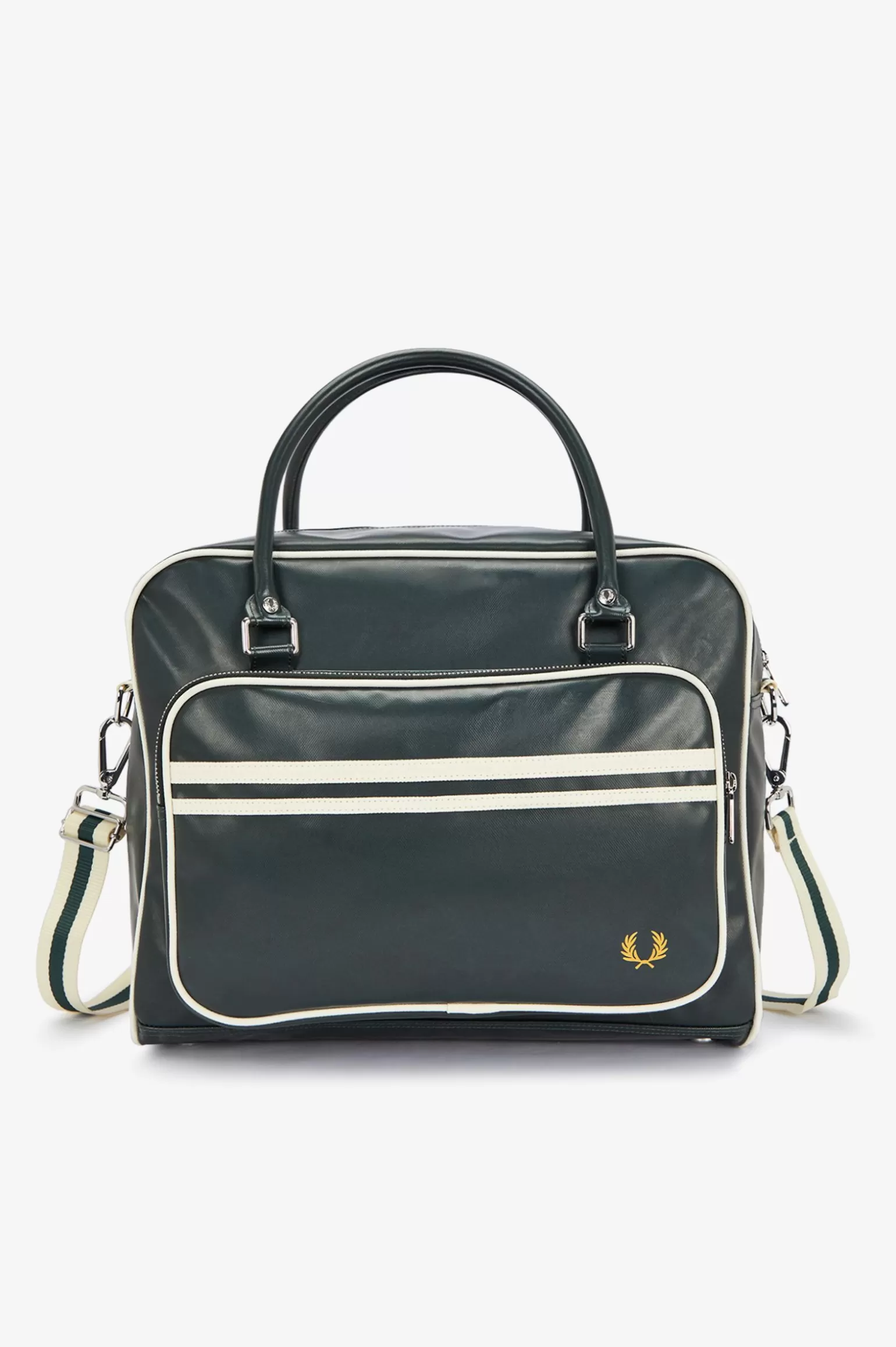 Accessoires | Accessoires^Fred Perry Klassische Reisetasche Nachtgrün / Ecru