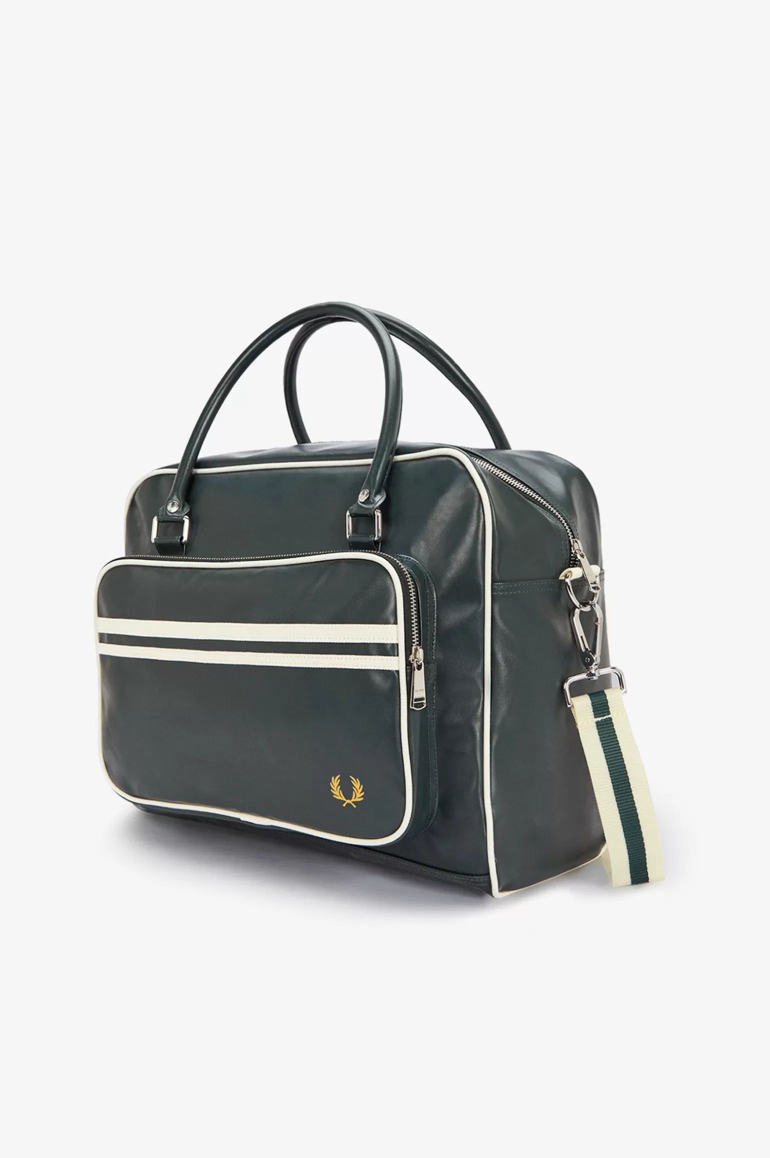 Accessoires | Accessoires^Fred Perry Klassische Reisetasche Nachtgrün / Ecru