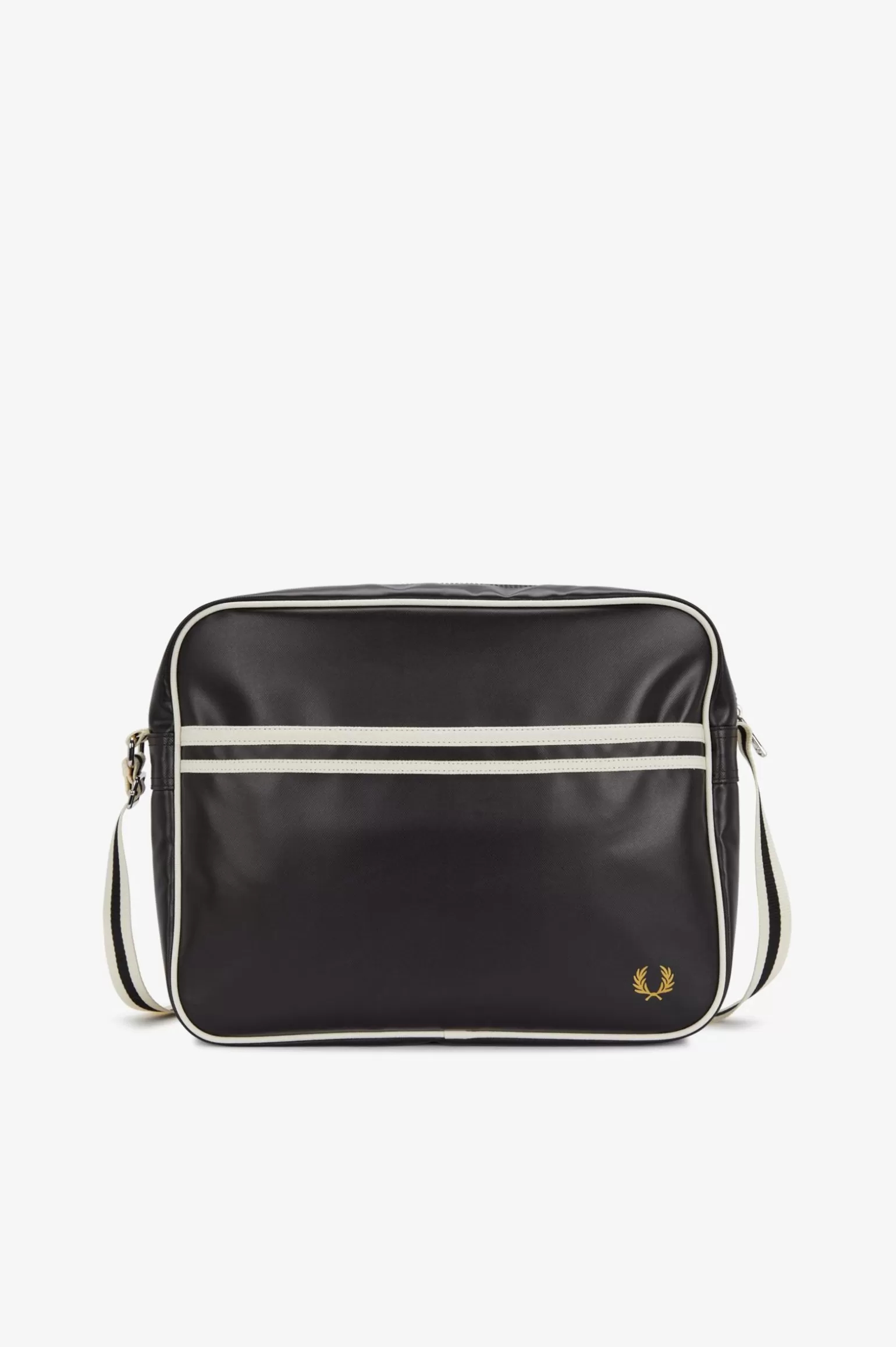 Accessoires | Accessoires^Fred Perry Klassische Schultertasche Schwarz / Ecru