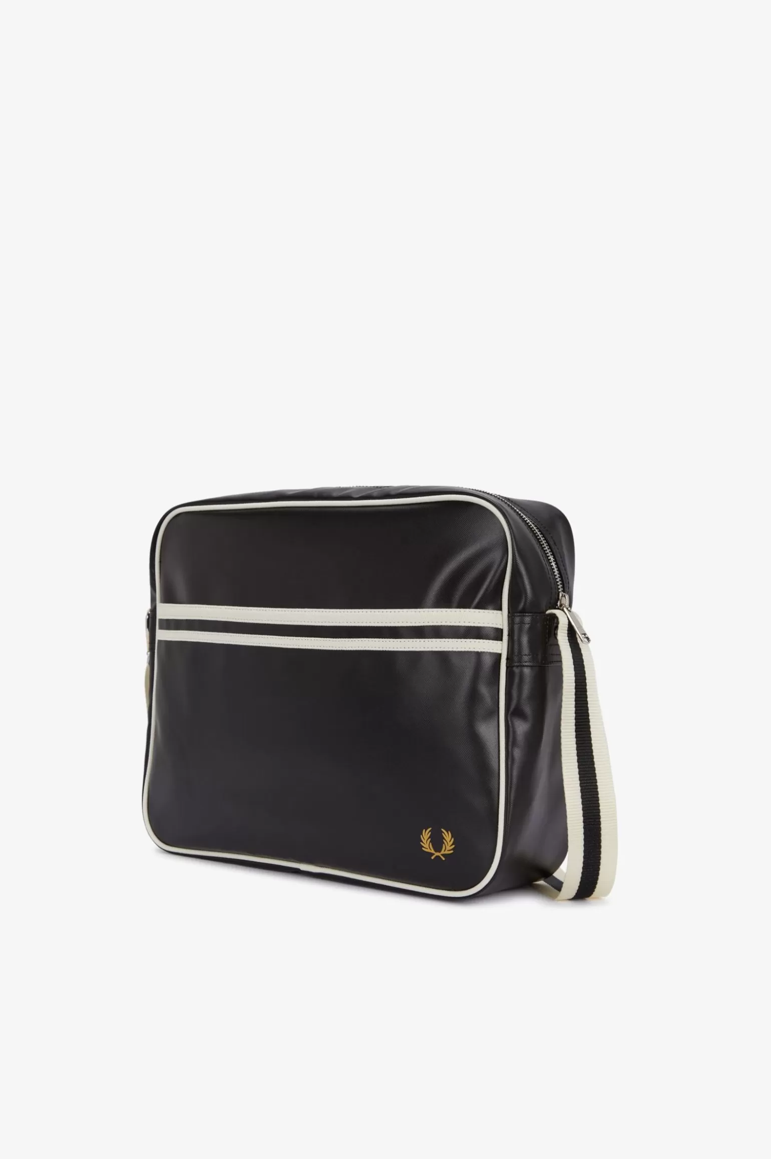 Accessoires | Accessoires^Fred Perry Klassische Schultertasche Schwarz / Ecru