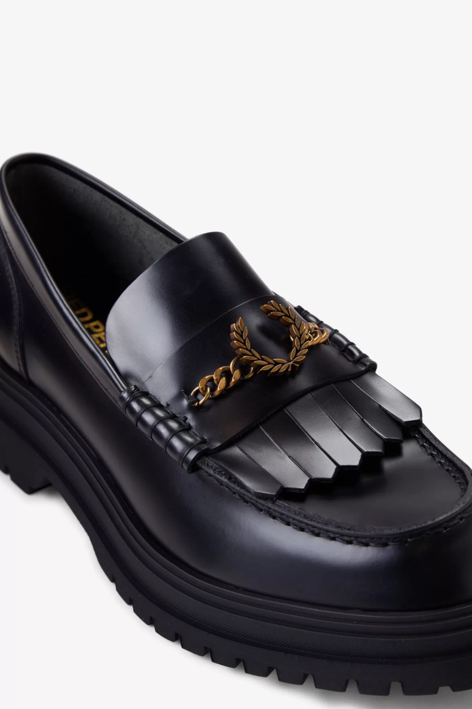 Schuhe | Schuhe^Fred Perry Loafer Aus Leder Schwarz