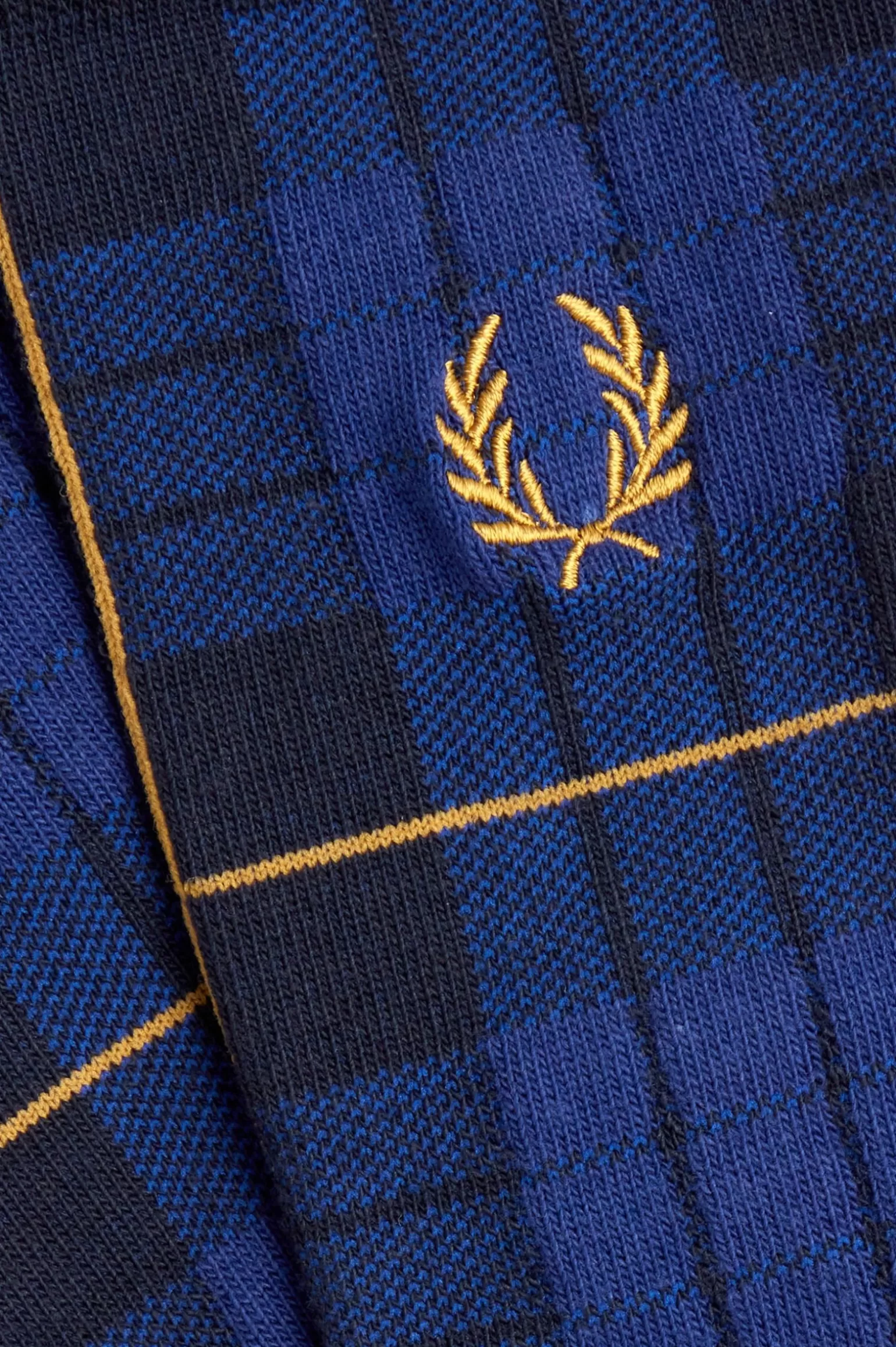 Accessoires | Accessoires^Fred Perry Socken Mit Schottenkaro Marineblau