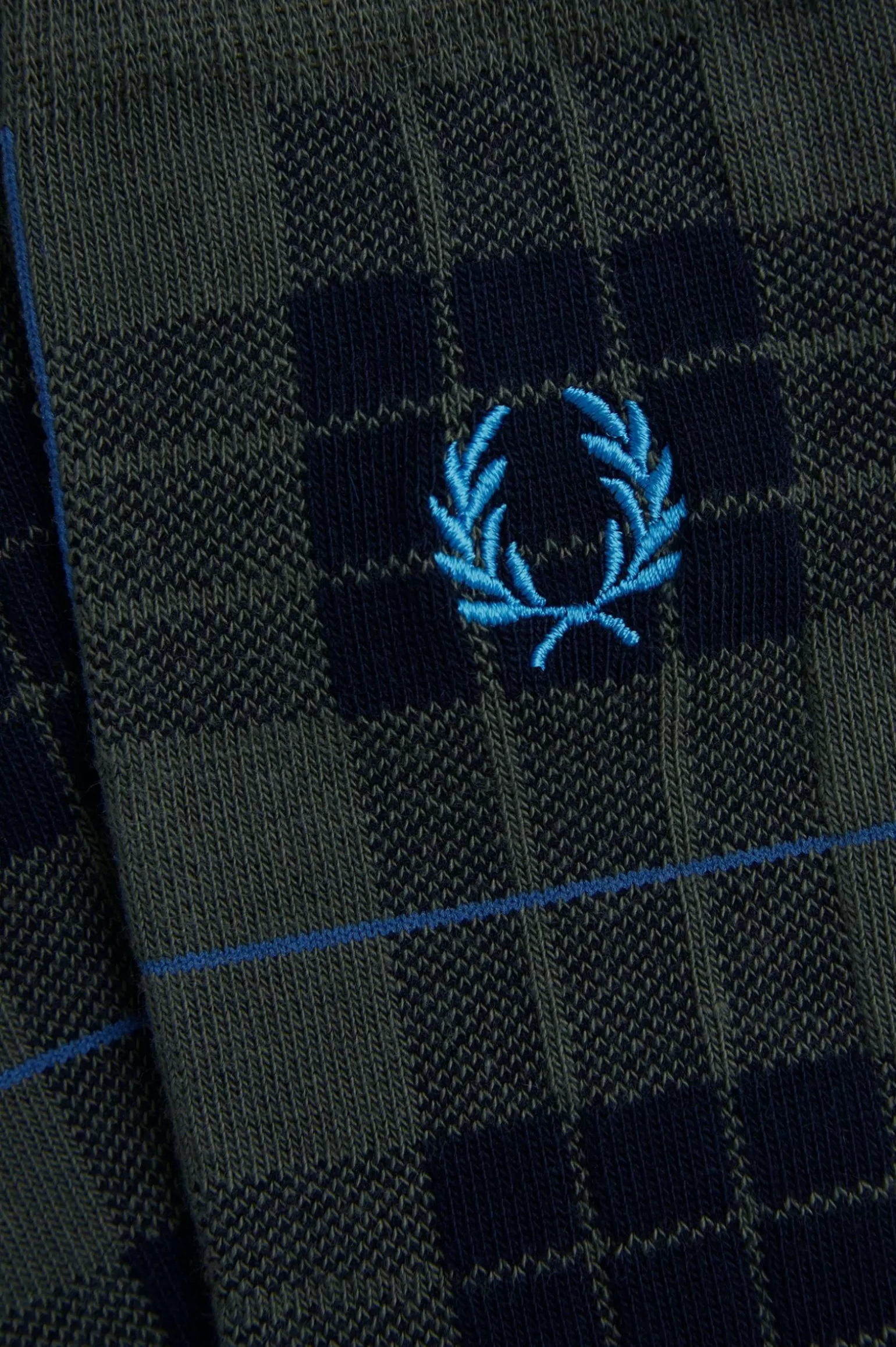 Accessoires | Accessoires^Fred Perry Socken Mit Schottenkaro Nachtgrün