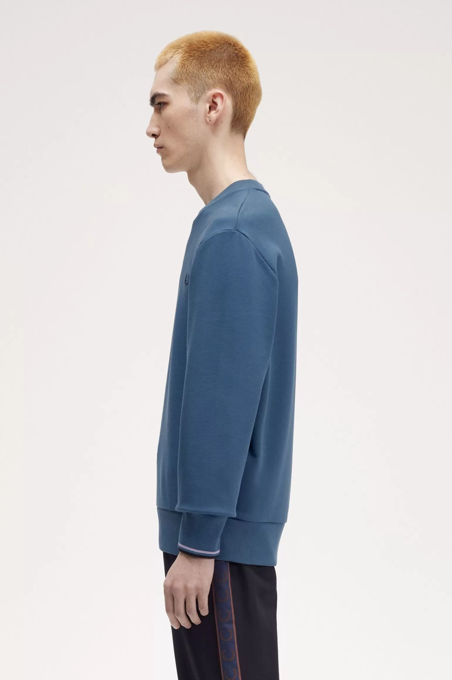 Sweatshirts^Fred Perry Sweatshirt Mit Rundhalsausschnitt Mitternachtsblau / Ultraviolett / Marineblau